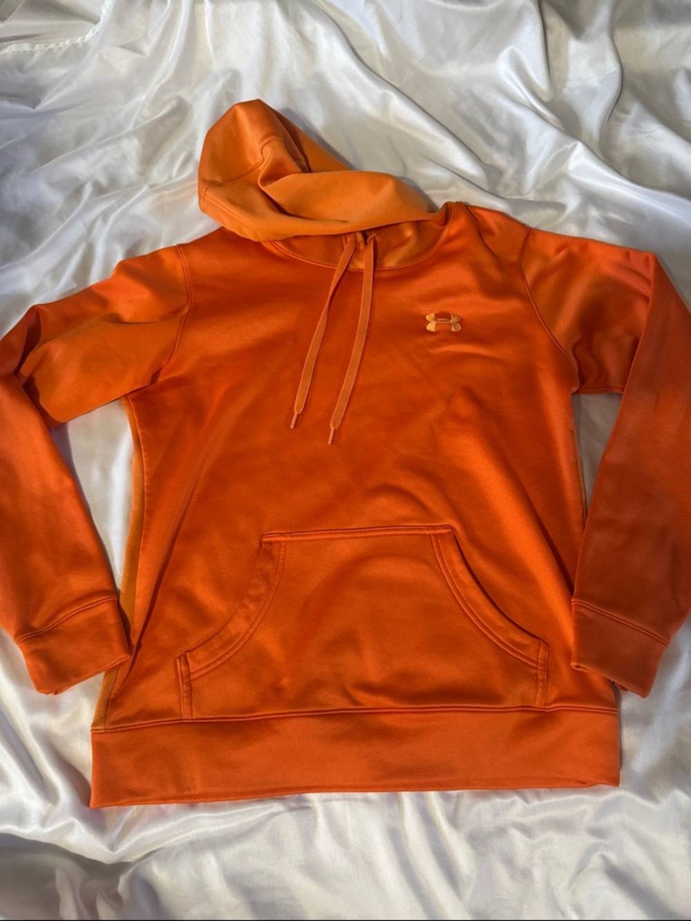 Under Armour Bright Orange Hooded Pullover